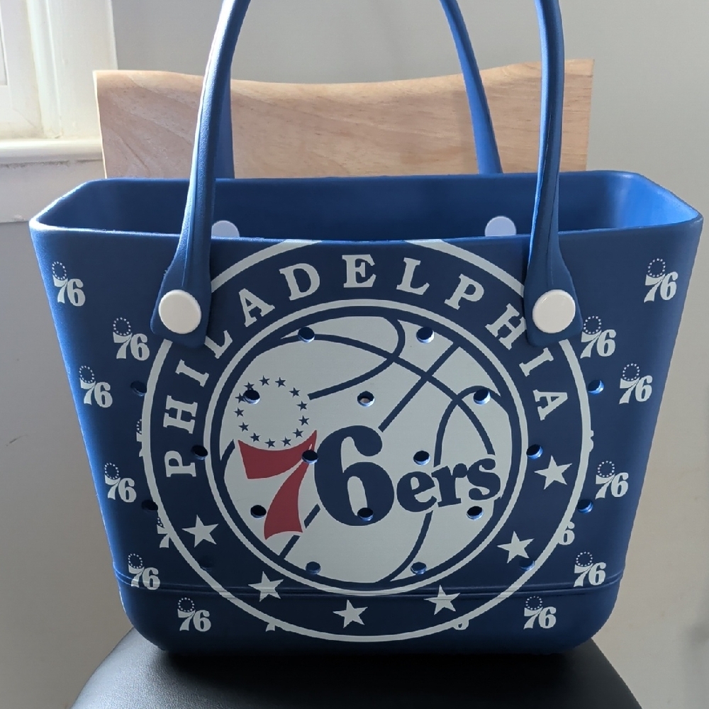 Philadelphia 76ers FOCO Bogg-style Large Tote Bag NWT